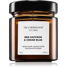 Vila Hermanos Apothecary Safran Rouge & Cèdre Bougie Parfumée 150g