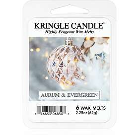 Kringle Candle Aurum & Evergreen vaxsmältning 64g