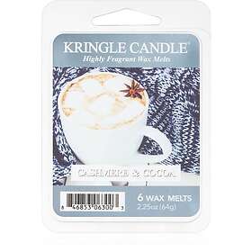 Kringle Candle Cashmere & Cocoa vaxsmältning 64g