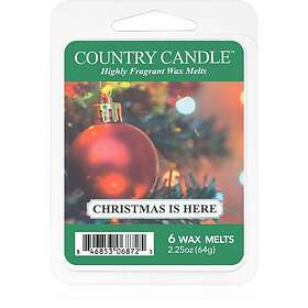 Country Candle Christmas Is Here vaxsmältning 64g