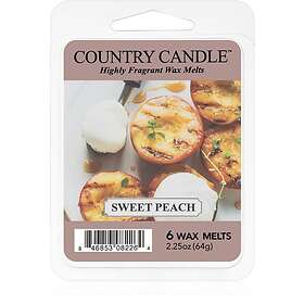 Country Candle Sweet Peach vaxsmältning 64g