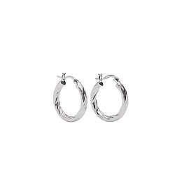 Pico Nataly Petite Hoops Silver