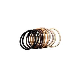 KICKS Hair Elastics Nude 10 pcs