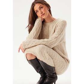 Selected FEMME Slfalmina Ls Knit Cable Dress