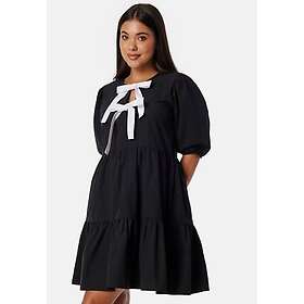 Bubbleroom Contrast Bow Dress