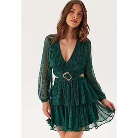 Forever New Donna Plisse Mini Dress