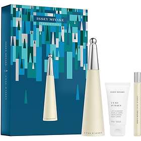 Issey Miyake L'Eau d' Parfymset (100ml edt, 10ml edt, 50ml parfymerad kroppsloti