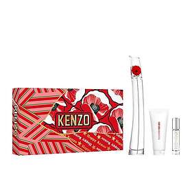 Kenzo Flower By Kenzo Parfymset (100ml edp, 10ml edp, 75ml parfymerad kroppslotion)