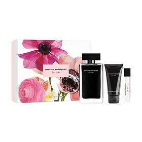 Narciso Rodriguez For Her Parfymset (100ml edt, 50ml parfymerad kroppslotion, 10ml edt)