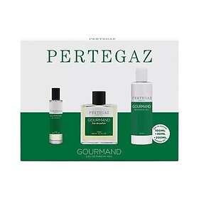 Pertegaz Gourmand Man Parfymset (100ml edp, 30ml edp, 200ml duschgel)