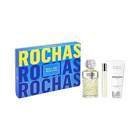 Rochas Eau De Parfymset (100ml edt, 7.5ml edt, 100ml parfymerad kroppslotion)