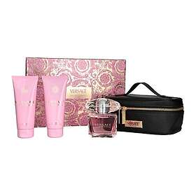 Versace Bright Crystal Parfymset (90ml edt, 100ml parfymerad kroppslotion, 100ml duschgel)