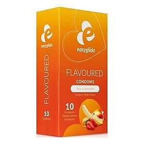 Easyglide Flavoured kondomer 10 st