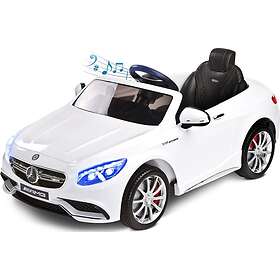 4BABY Toys Mercedes-Benz S63 Amg Batteribil Vit