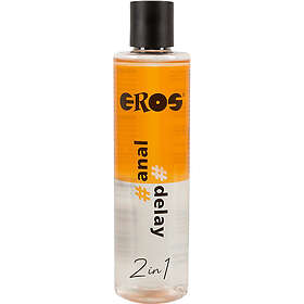 Eros : 2in1 Water-based Lubricant, Anal & Delay, 250ml