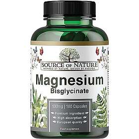 Source of Nature Magnesium Bisglycinate 180 Kapslar