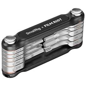 SmallRig 4375 x FILM RIOT 10-in-1 Folding Wrench Multitool Set, svart