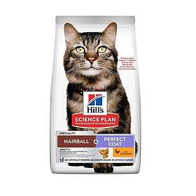 Hill's Science Plan Feline Adult Hairball & Perfect Coat Chicken (1,5kg)