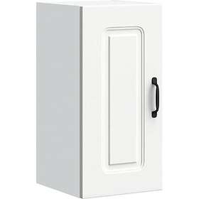 vidaXL Kalmar Veggskap Hvit Konstruert Tre