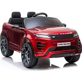 Lean Toys Cars Range Rover Evoque Rödmålad Batteribil