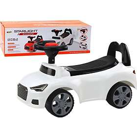 Lean Toys Ride-On Car With Backrest Qx-3396 Horn Storage Box White 17694