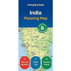 Lonely Planet India Planning Map