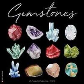 Gemstones 2025 12 X 12 Wall Calendar