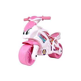 TechnoK Motorcykel Rosa Och Vit Ryttare 6450 P2