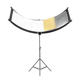 Caruba Curved Face Reflector Pro Kit 180 x 65cm