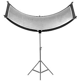 Caruba Curved Face Reflector Pro 180x65cm