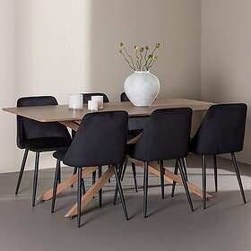 Venture Home Matgrupp Piazza 180 med 6 st Night Stolar