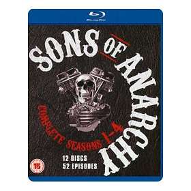 Sons of Anarchy - Season 1-4 (UK)