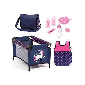 Bayer Design Baby Doll Travel Cot Set Navy