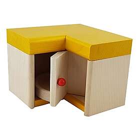 Rülke Holzspielzeug 22637 dockhustillbehör, träfärger, gul