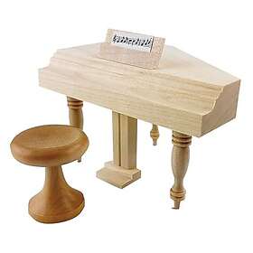 Rülke Holzspielzeug Rök träleksak 22173 tillbehör till dockhus, träfärger