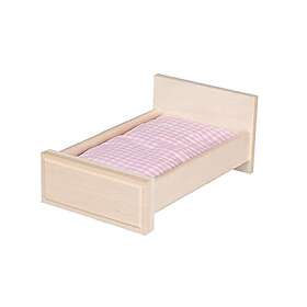 Rülke Holzspielzeug 22265 dockhustillbehör, träfärger, rosa