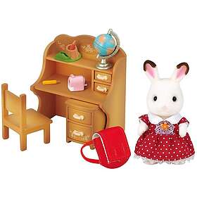 Sylvanian Families Skrivbordset med syster Chokladkanin