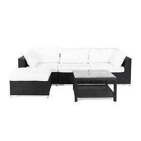 Comfort Garden Loungegrupp Bahamas 4-sits med Divan och Bord 75x75 617074