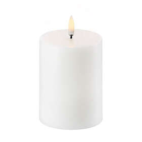 Uyuni Lighting LED Pillar Candle Nordic White 7,8 x 10 cm