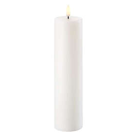 Uyuni Lighting LED Pillar Candle Nordic White 5,8 x 22 cm