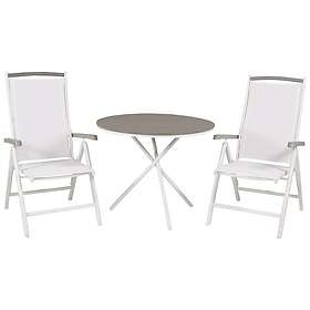 Venture Home Cafégrupp Pincy Ø 90 med 2 Albany Stolar GR18340