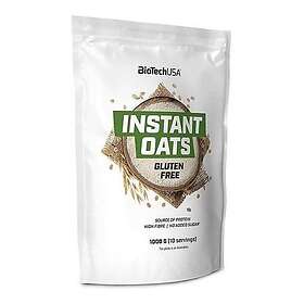 BioTech USA Instant Oats Gluten Free, Unflavoured 1000g