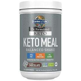 Garden of Life Dr. Formulated Keto Meal, Chocolate 700g