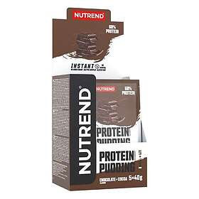 Nutrend Protein Pudding, Chocolate Cocoa 5 x 40g