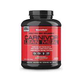 Musclemeds Carnivor Lean Meal, Chocolate Fudge 1948g