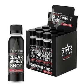 Star Nutrition 12 x Clear Whey Vassleprotein Shot 100ml