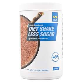 Svenskt Kosttillskott Diet Shake Less Sugar, Choklad, 420g