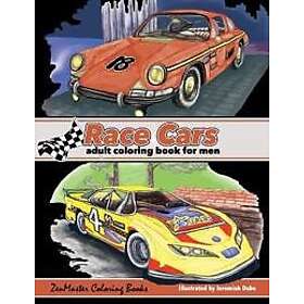 Race Cars Adult Coloring Book for Men