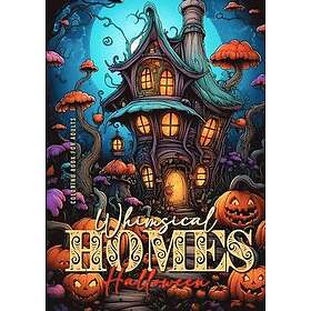 Whimsical Homes Coloring Book for Adults Halloween