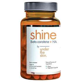 Under The Skin Shine Beta carotene HA 60 kapslar